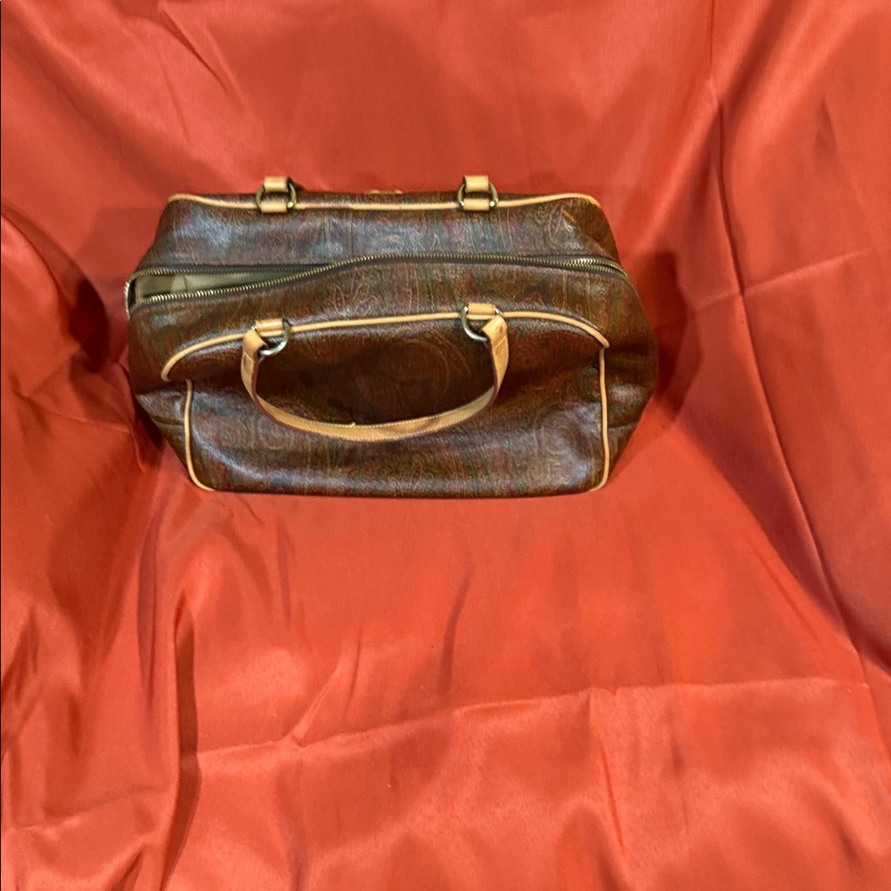 Paisley Brown and Tan Etro Bag - Picture 7 of 7